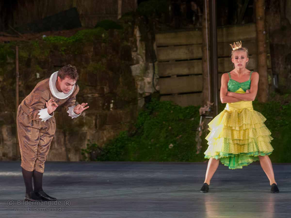 Ballett „Pucks Sommernachtsträume”, Felsenbühne Rathen, Landes Bühnen Sachsen (LBS) Radebeul