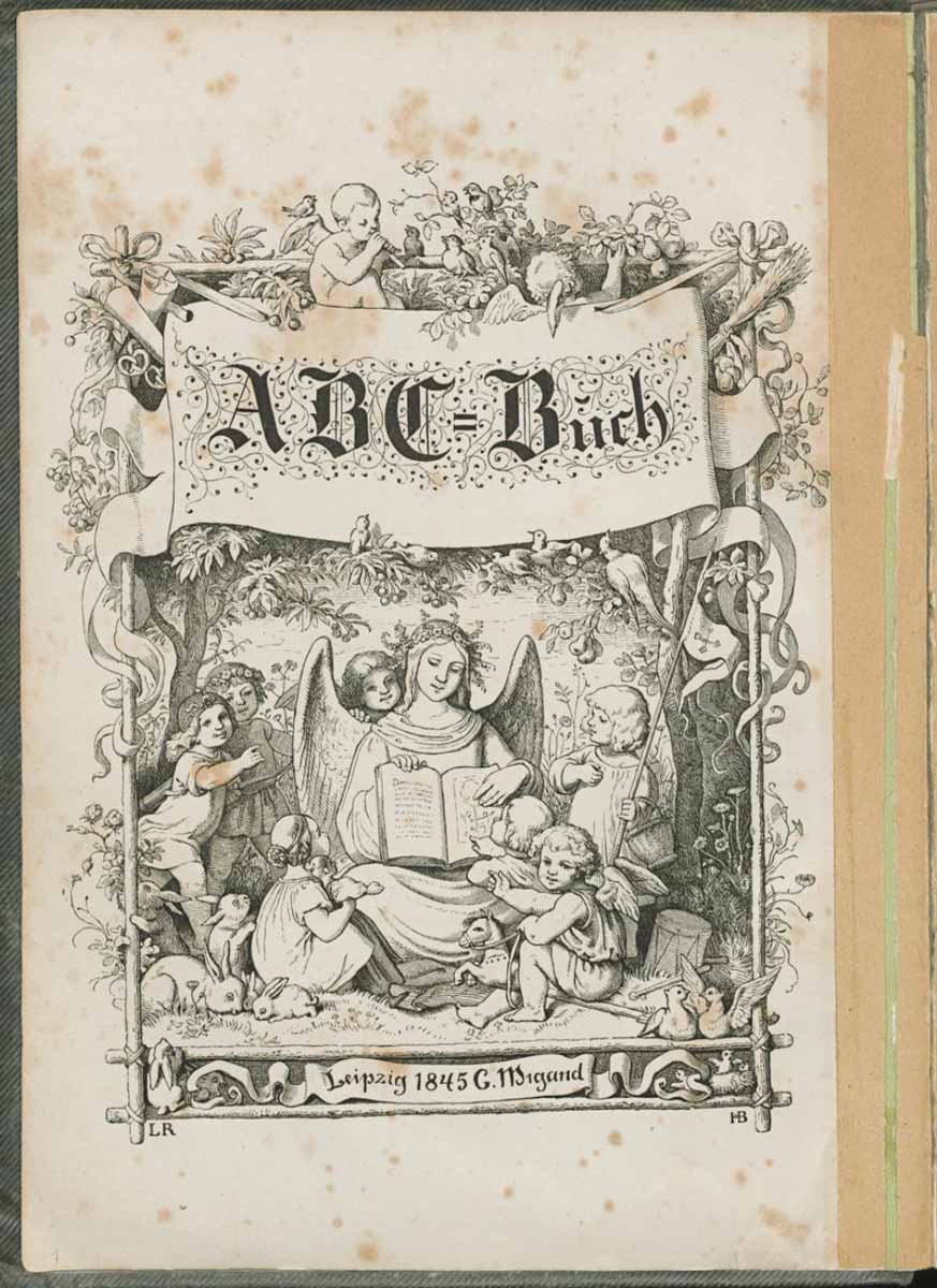 „ABC-Buch für kleine und große Kinder“ von 1845