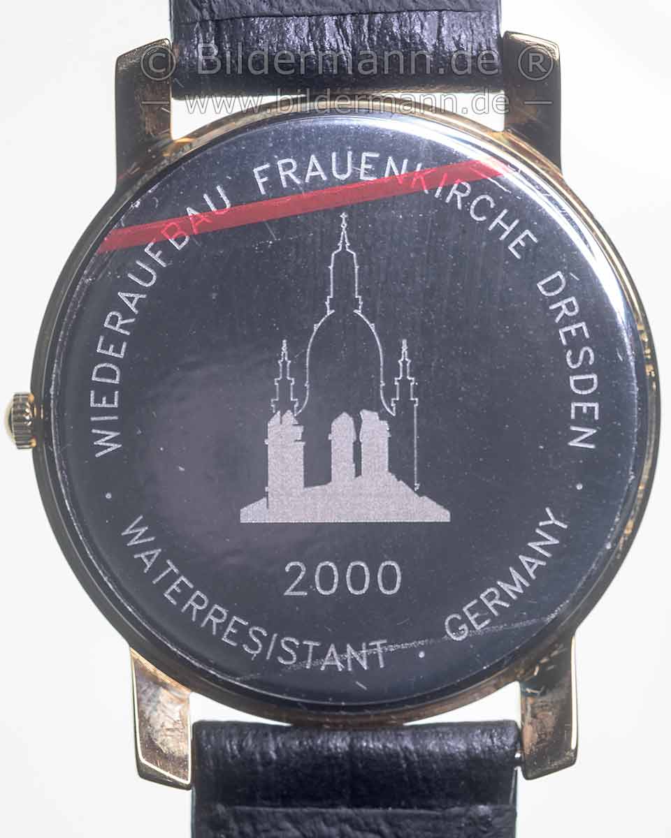 Spendenuhr Frauenkirche Dresden (Edition 2000) revers